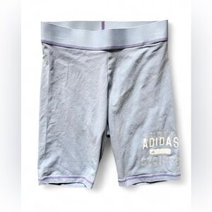 Adidas Women’s Light Purple Sustainable Shorts Size Small